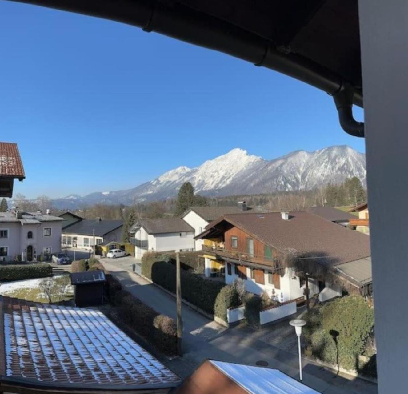 Wohnung 2 Mit Balkon Und Bergblick Grossgmain Exterior photo