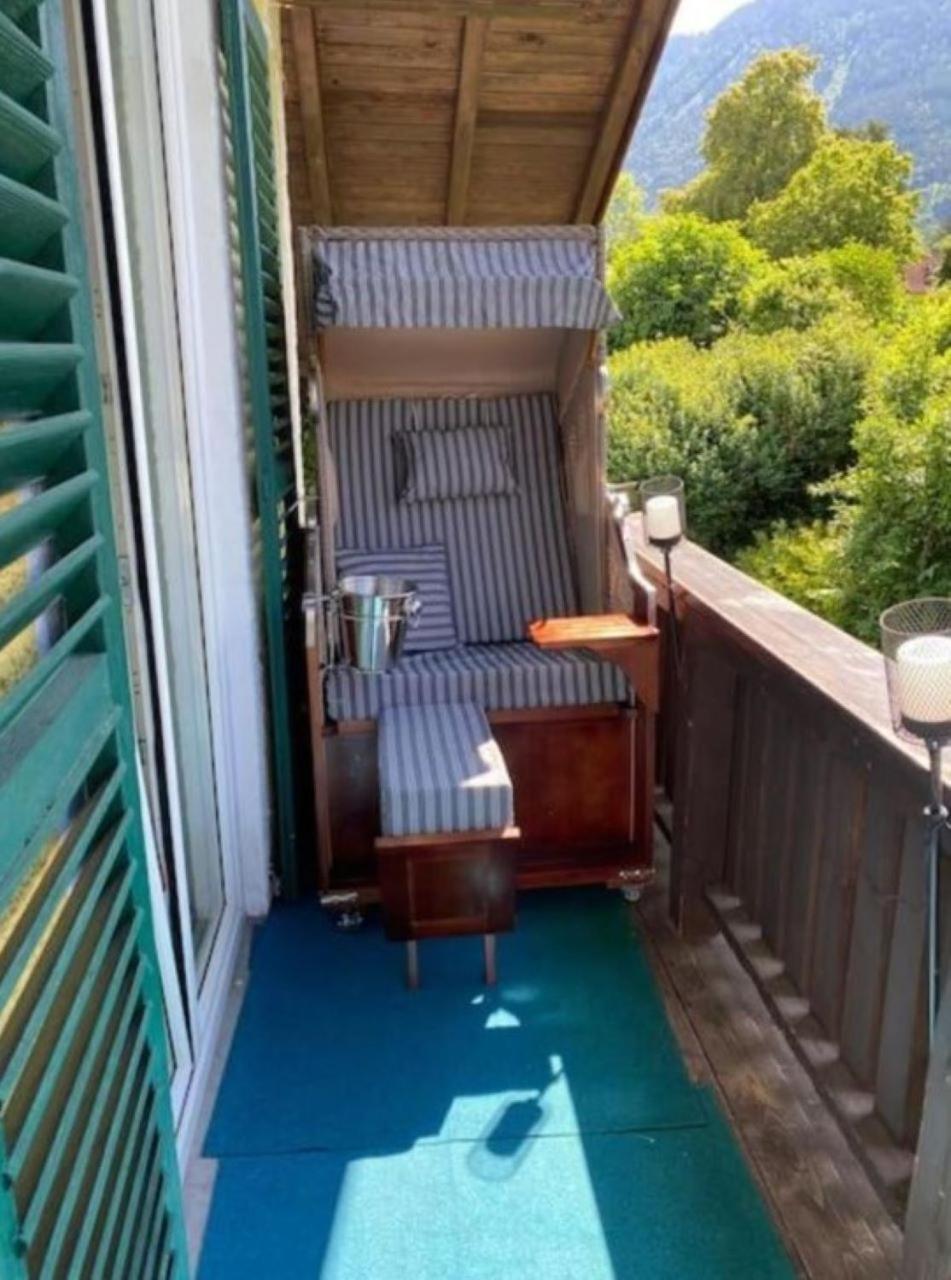 Wohnung 2 Mit Balkon Und Bergblick Grossgmain Exterior photo