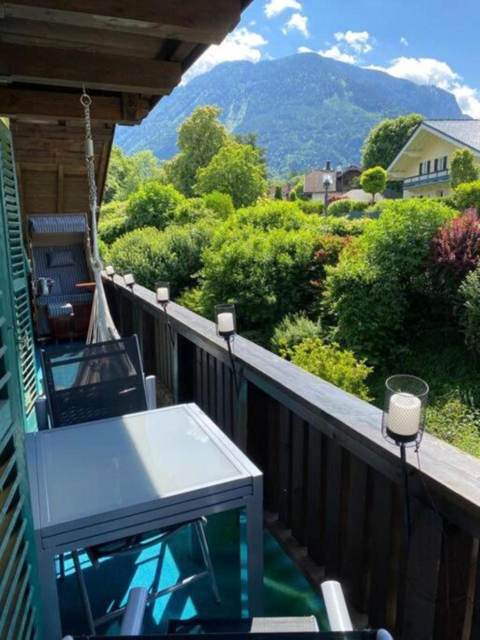 Wohnung 2 Mit Balkon Und Bergblick Grossgmain Exterior photo